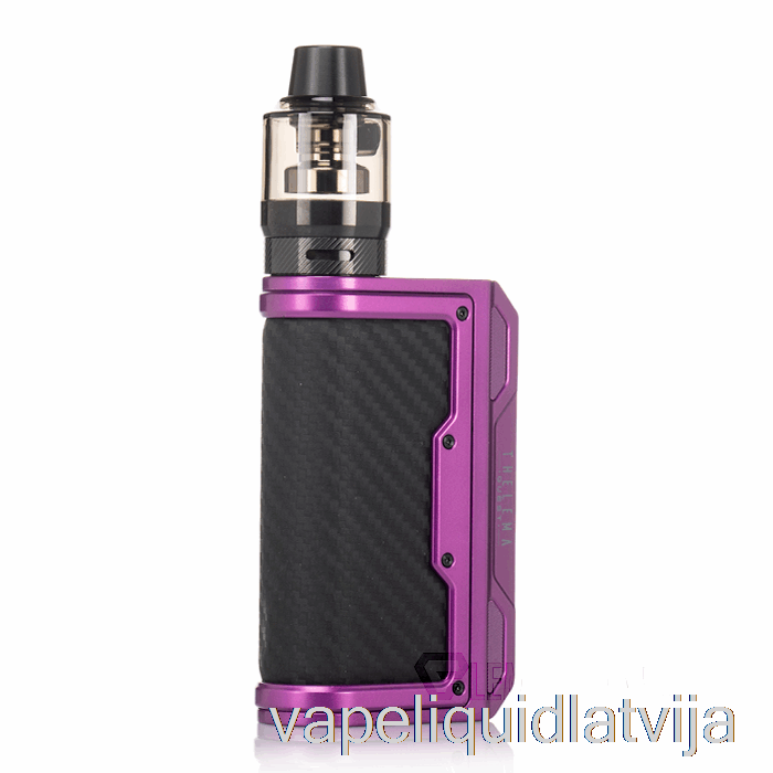 Pazaudēts Vape Thelema Quest 200w Sākuma Komplekts Mystic Purpursarkans / Oglekļa šķiedras Vape šķidrums